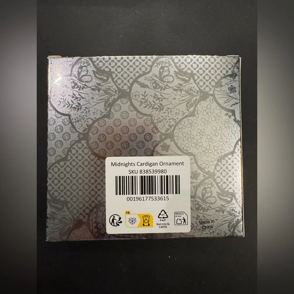 Taylor Swift Midnights Album Cardigan Ornament BNIB - Picture 3 of 4